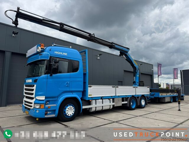 Crane truck Scania R410 / 6X2 / Palfinger PK23001 / TUV: 2-2027 / ...