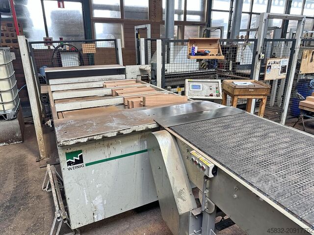 Finger jointing line Grecon Combipact 4