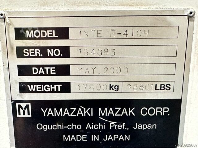 Multi-Tasking-Drehmaschine Mazak Integrex E-410H