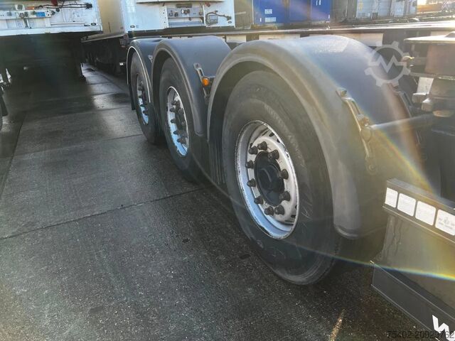 Container transport Renders Euro 800 3DFCST / Container Chassis / 45FT / 1x...