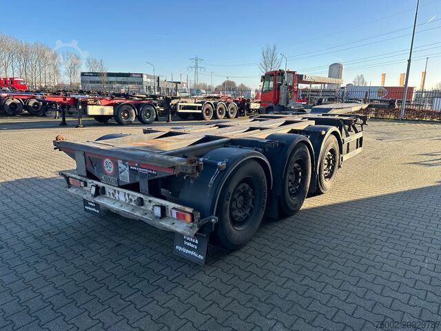 Containertransport D-TEC FLEXITRAILER / 45FT High Cube  MULTI / SAF + DI...