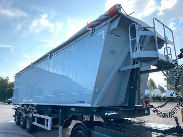 Kipper Auflieger GRANULA 55m³ Alu Kippauflieger / Alu-Chassi /Auch Miete!