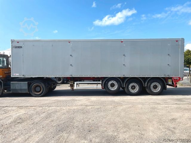 Walking floor semitrailer CARNEHL 60m³ Schubboden/Funk/Liftachse /Alufelgen