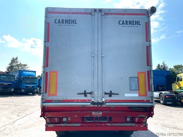 Walking floor semitrailer CARNEHL 60m³ Schubboden/Funk/Liftachse /Alufelgen