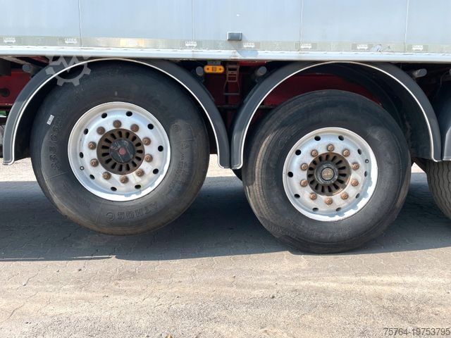 Walking floor semitrailer CARNEHL 60m³ Schubboden/Funk/Liftachse /Alufelgen