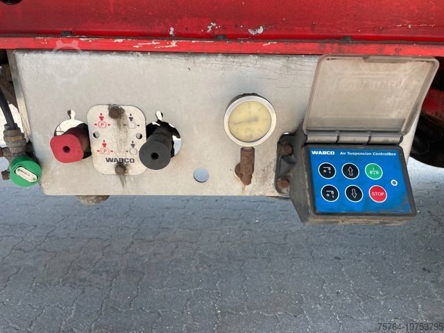 Walking floor semitrailer CARNEHL 60m³ Schubboden/Funk/Liftachse /Alufelgen