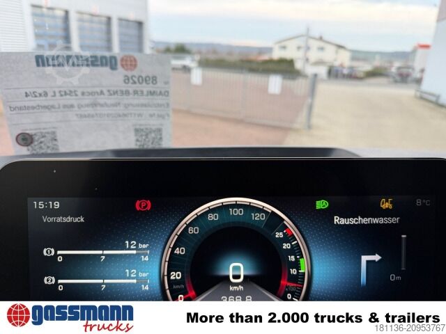 Tipper truck Mercedes-Benz Arocs 2542/45 L 6x2/4, Vorlauflenk-/liftachse,