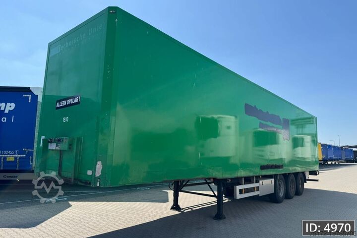 Koffer Van Eck PT-3 / BPW Drum / Roll up door