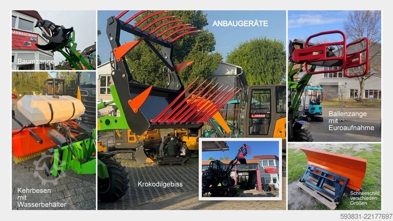 Wheel loader yard loader Josan Radlader Josan S22