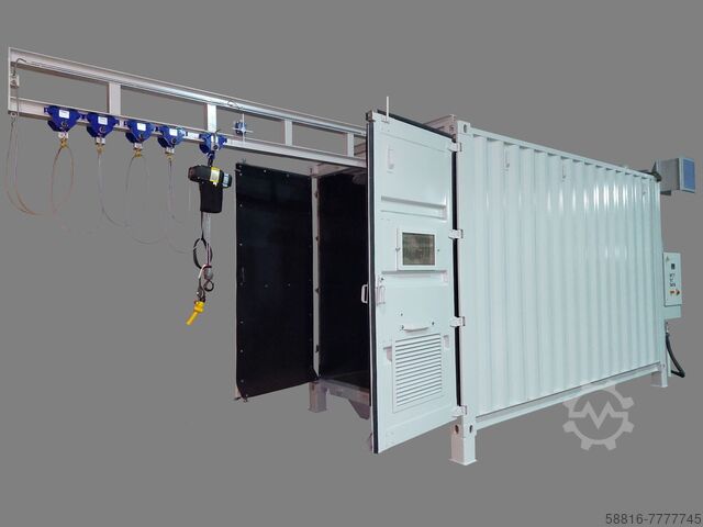 Strahlcontainer mit Kranbahn Oliver Fritz GmbH & Co. KG