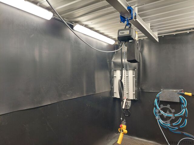 Strahlcontainer mit Kranbahn Oliver Fritz GmbH & Co. KG