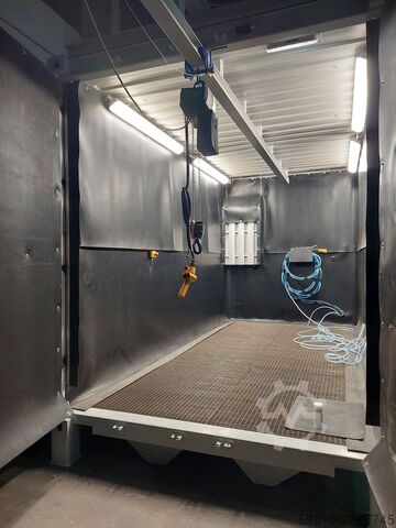 Strahlcontainer mit Kranbahn Oliver Fritz GmbH & Co. KG