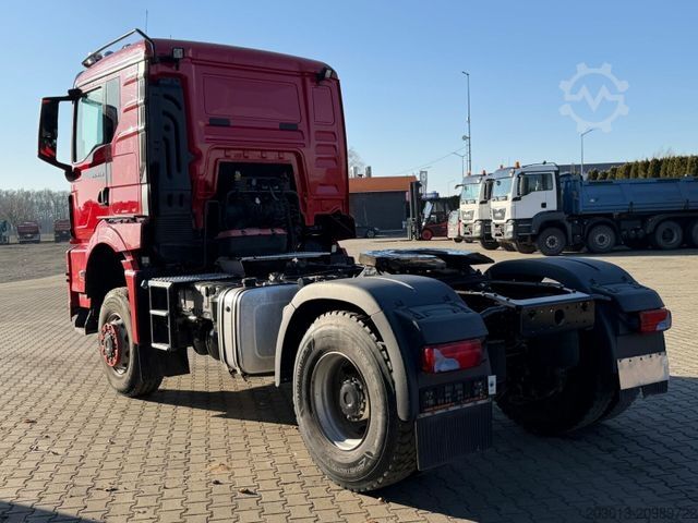 Standard tractor unit MAN TGS 18.510 4x4 SZM - Kipphyd. Blatt Luft Pritard
