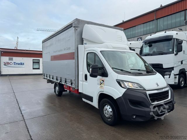 Curtain sider van PEUGEOT BOXER *  * 5 M LANG * SCHIEBEPLANE * KLIMA