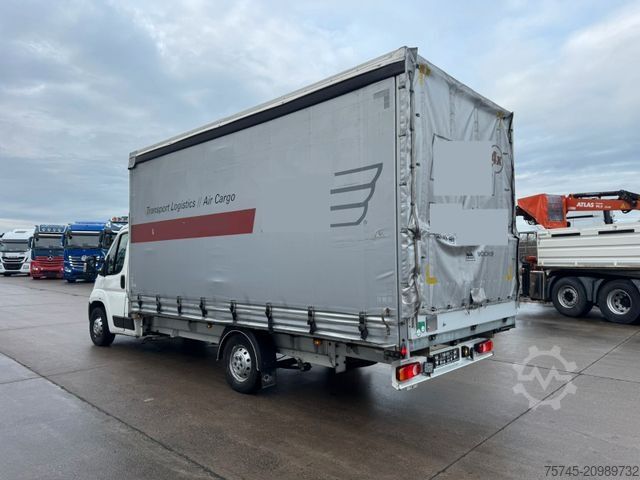 Curtain sider van PEUGEOT BOXER *  * 5 M LANG * SCHIEBEPLANE * KLIMA