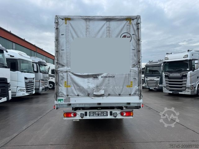 Curtain sider van PEUGEOT BOXER *  * 5 M LANG * SCHIEBEPLANE * KLIMA