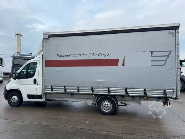 Curtain sider van PEUGEOT BOXER *  * 5 M LANG * SCHIEBEPLANE * KLIMA