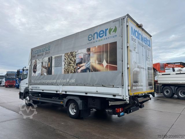 Transporter mit Pritsche & Plane MERCEDES-BENZ ATEGO 818 * MOTORBREMSE * LBW BÄR 1t * KAMERA *