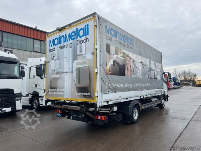 Transporter mit Pritsche & Plane MERCEDES-BENZ ATEGO 818 * MOTORBREMSE * LBW BÄR 1t * KAMERA *