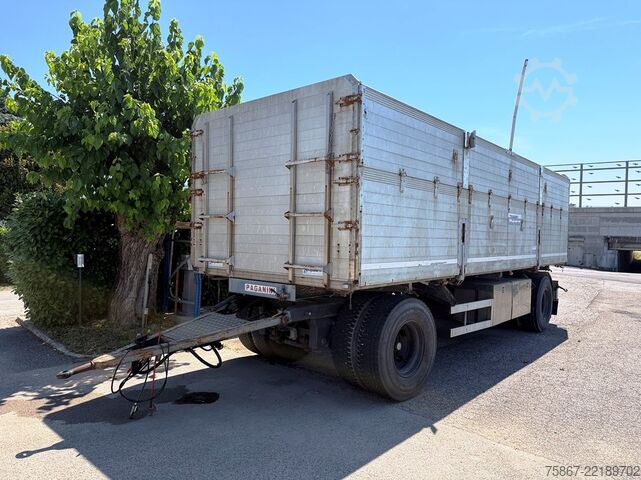 Tipper trailer PAGANINI 750 PG2