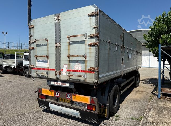 Tipper trailer PAGANINI 750 PG2