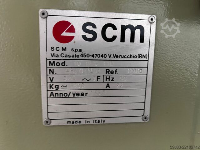 Breitbandschleifmaschine SCM Sandya 10