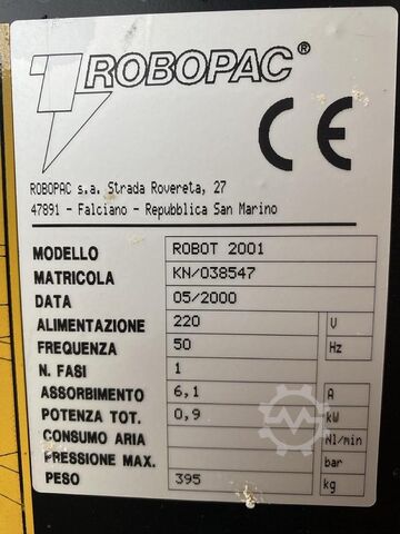 2000 Robopac Robot 2001 Robopac Robot 2001