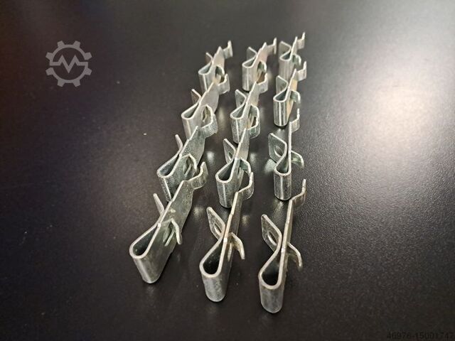 Plug-in shelving META / 12x Fachbodenträger Clips Typ: META FIX + META CLIP