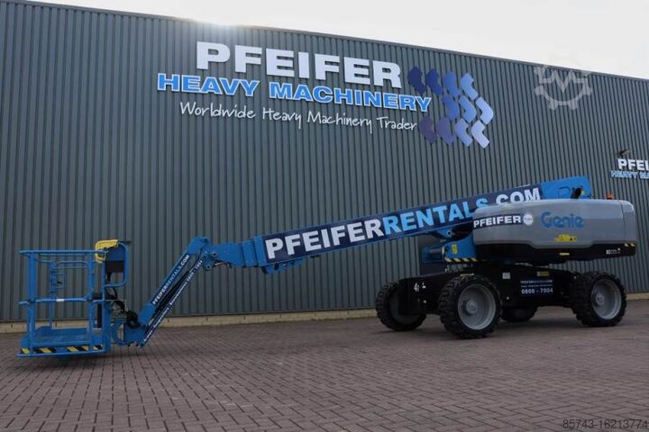 Teleskopbühne Genie S65XC Valid inspection, *Guarantee! Diesel, 4x4 Dr