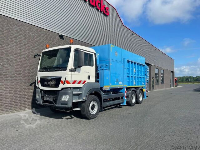 Suction vehicle MAN MTS SAUGBAGGER/SUCTIONEXCAVATOR/GRONDZUIGER