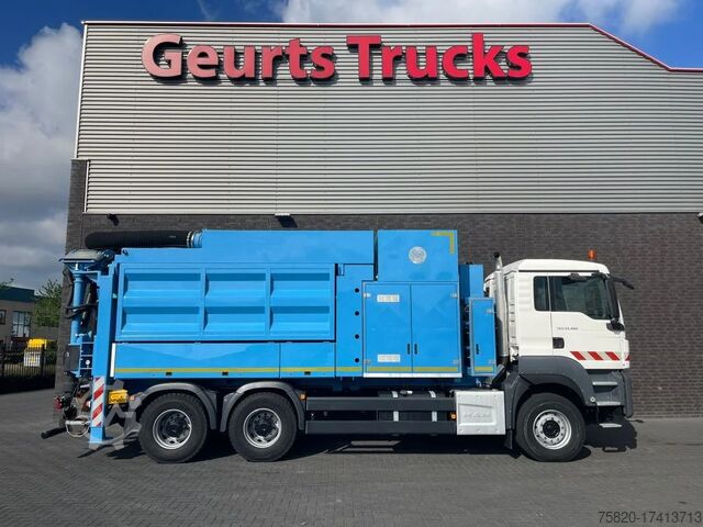 Suction vehicle MAN MTS SAUGBAGGER/SUCTIONEXCAVATOR/GRONDZUIGER
