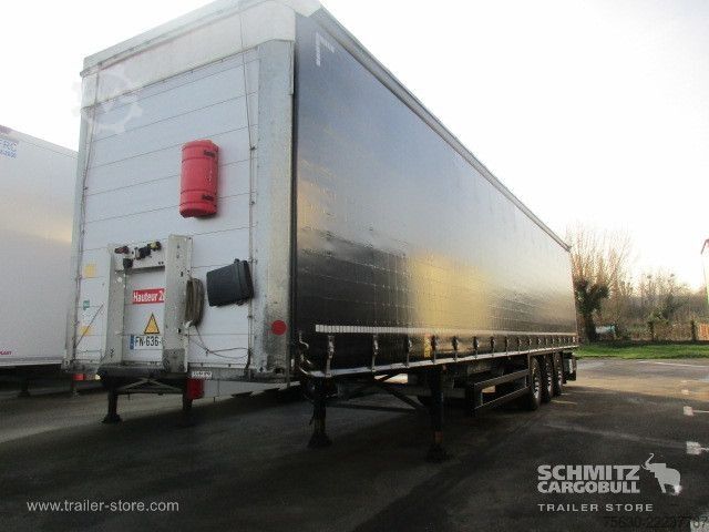 Open semitrailer with tarp Schmitz Cargobull Semitrailer Curtainsider Standard