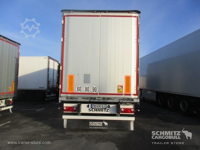 Open semitrailer with tarp Schmitz Cargobull Semitrailer Curtainsider Standard