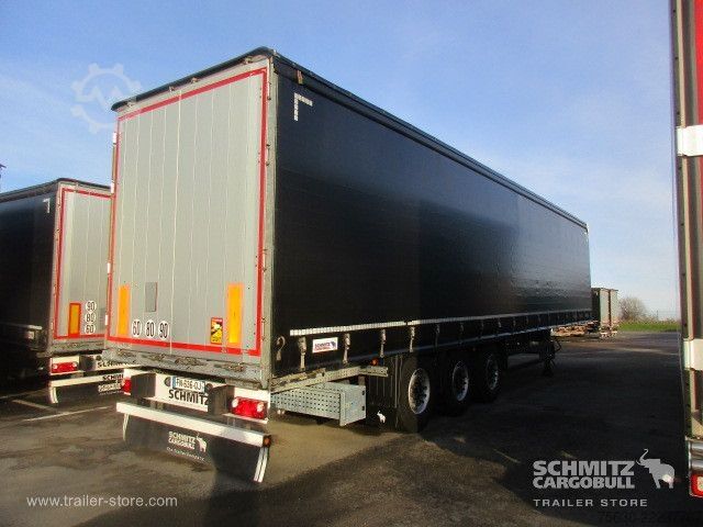 Open semitrailer with tarp Schmitz Cargobull Semitrailer Curtainsider Standard
