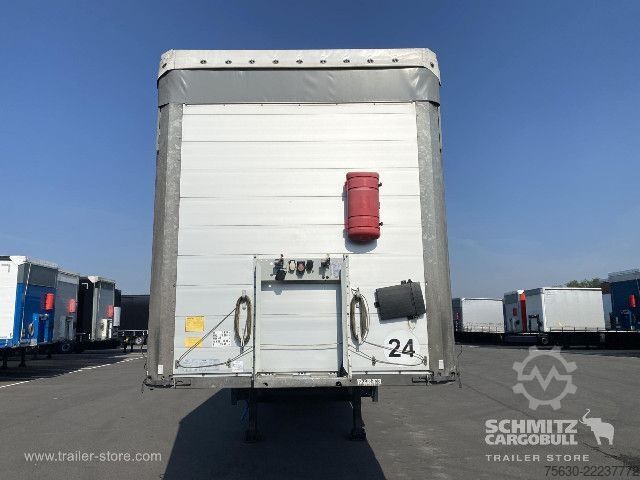 Open semitrailer with tarp Schmitz Cargobull Semitrailer Curtainsider Coil