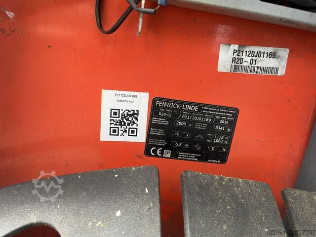 Reach Truck Linde R20-01