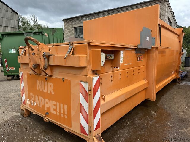 Press container LUDDEN & MENNEKES LM20GL
