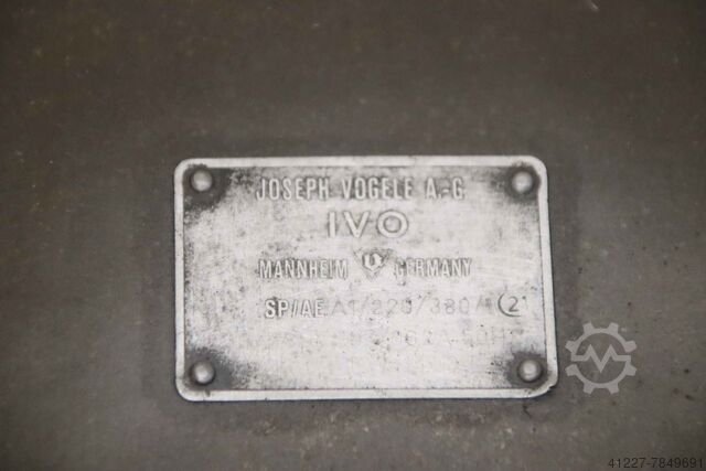 Central lubrication Vögele SP/AE A1/220/380/1