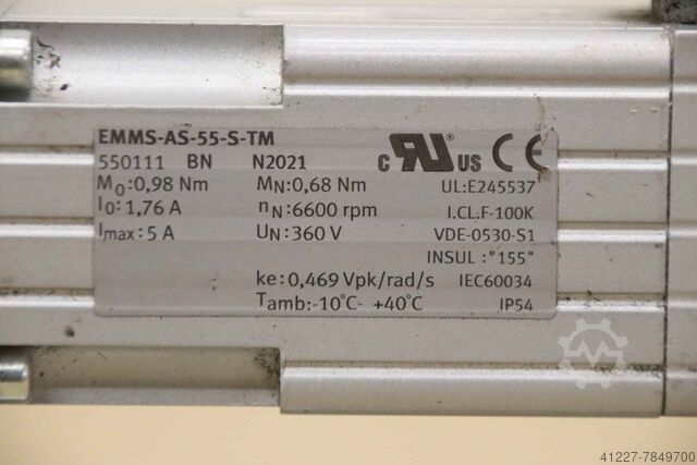 Linearantrieb Hublänge 500 mm Festo DGE-25-500-SP EMMS-AS-55-S-TM