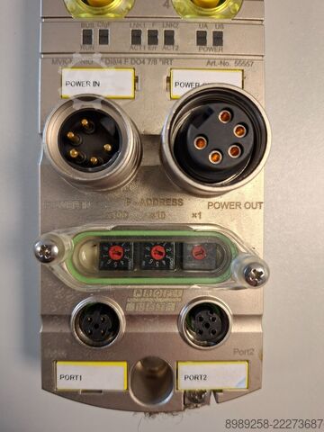 Safety Device Murr Elektronik MVK-MPNIO F DI8/4 F DO4 7/8" IRT 5557