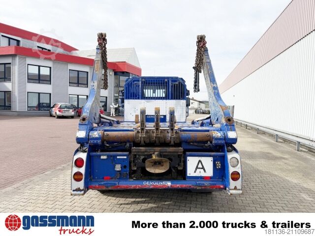 Tipper truck DAF LF 280 4x2, Tele-Absetzer, schwenkbar