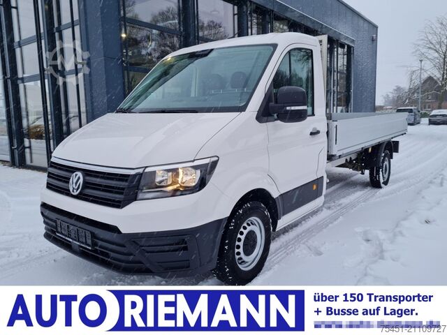 Pick-up van VW Crafter 35 Pritsche TDi L4 AHK KLIMA Luftfederung