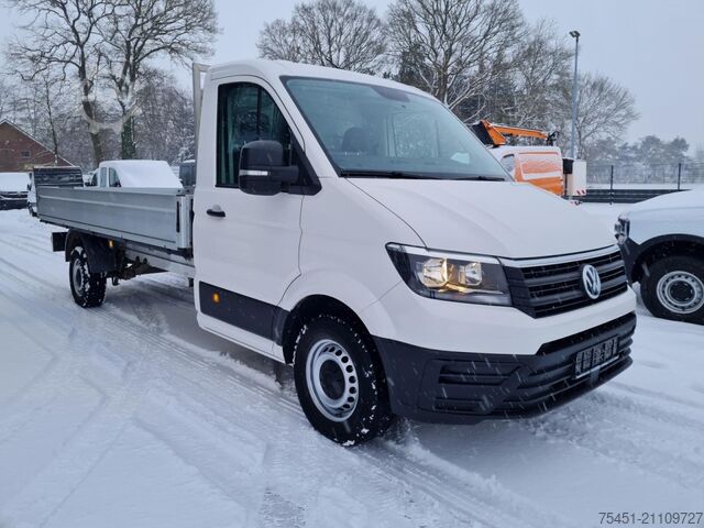 Pick-up van VW Crafter 35 Pritsche TDi L4 AHK KLIMA Luftfederung
