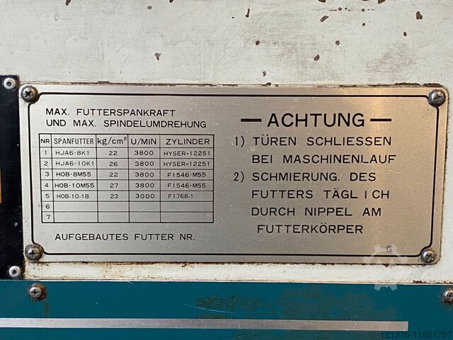 CNC Lathe Okuma LB15
