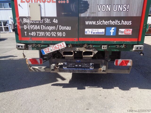 Open semitrailer with tarp KÖGEL S 24-1 385/65 R22,5 Liftachse Stapleraufnahme