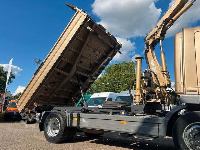 Tipper truck MERCEDES-BENZ Atego 1224 *Kipper+Hiab Kran+ Funk+ Greifer