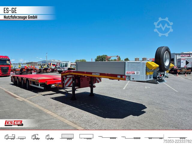 Low loader semitrailer FAYMONVILLE MAX Trailer MAX110 Semi-Tieflader