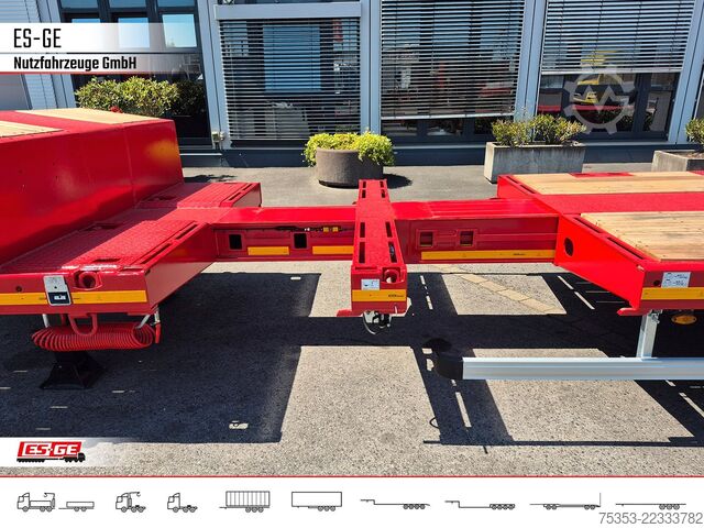 Low loader semitrailer FAYMONVILLE MAX Trailer MAX110 Semi-Tieflader