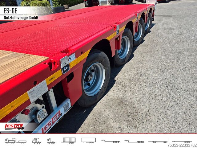 Low loader semitrailer FAYMONVILLE MAX Trailer MAX110 Semi-Tieflader