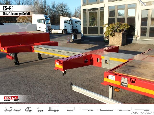 Low loader semitrailer FAYMONVILLE MAX Trailer MAX110 Semi-Tieflader